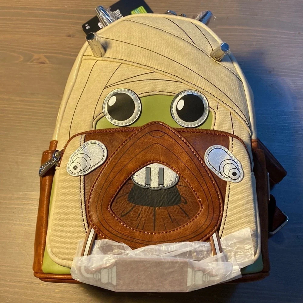 Loungefly Star Wars Tusken Raider Mini Backpack NWT SDCC Exclusive Bantha Bag - Picture 6 of 6